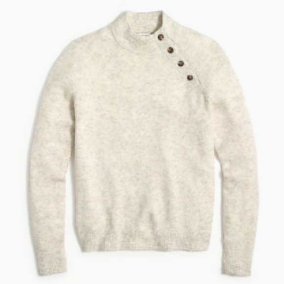 J. Crew Sweaters - JCREW BUTTON SWEATER IN EXTRA -SOFT YARN